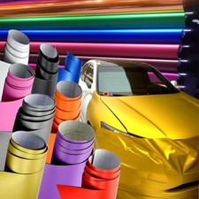 9,8€/m² Autofolie mit Luftkanal Kleber Matte Car Wrapping Klebefolie Blasenfrei