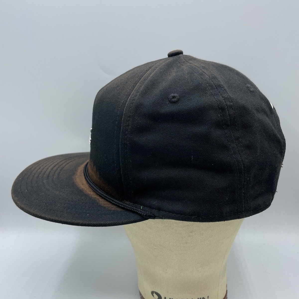 Nike Aerobill True Retro72 Black Rope Golf Hat Snapback Flat