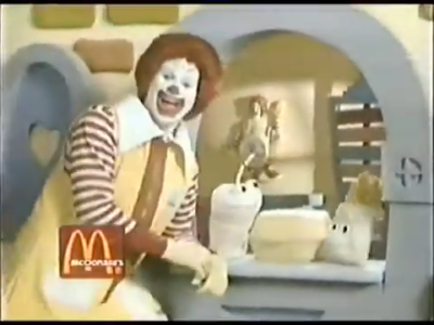 McDonald's 1988 McNUGGET BUDDIES Chicken Nugget Buddy Under 3 YOUR