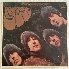 The Beatles - Rubber Soul, LP 33 Rpm 1965 Rock Pop 1st Press