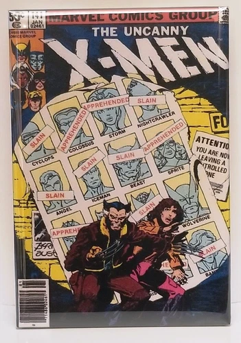 X-Men #141 MAGNET Vintage Comic Cover 2" x 3" Fridge Locker FREE SHIPPING