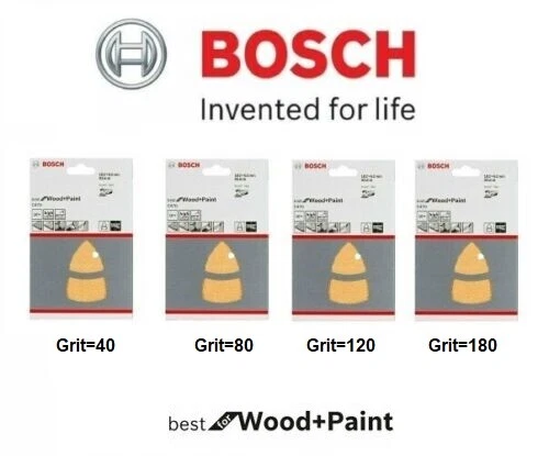BOSCH Genuine PSM 80A Sanding Sheets SHOP 10 Pack COMPLETE