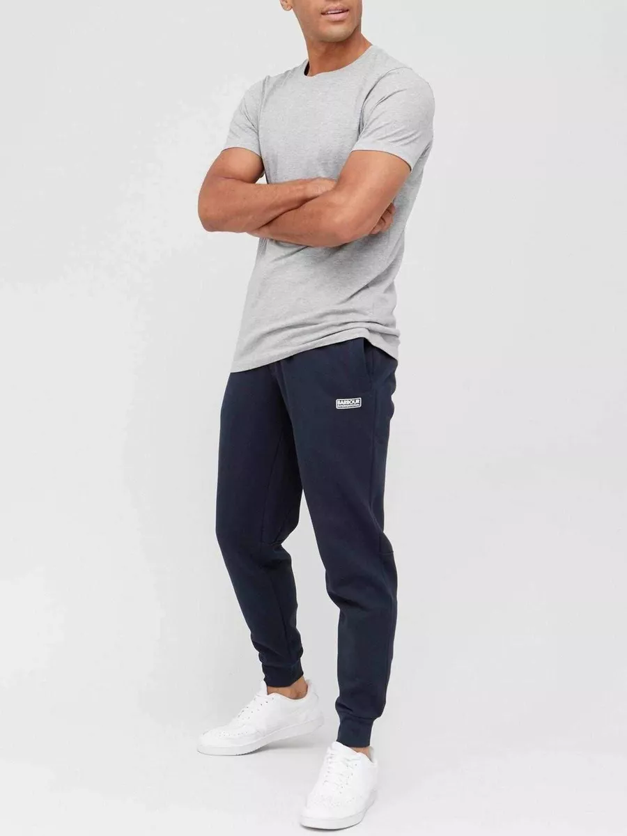 Barbour International Fleece Joggers Navy 3X eBay