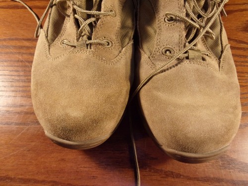 REEBOK RB 8822 TAN DESERT MILITARY COMBAT BOOTS SIZE 11.5M SI 708 - Picture 3 of 11