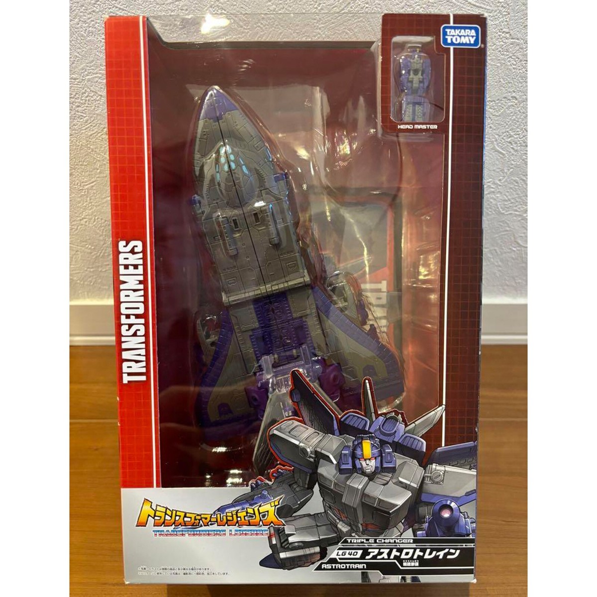 TRANSFORMERS LEGENDS ASTROTRAIN LG40 ROBOT TRAIN SHUTTLE