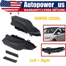 For Toyota Prius 2010 -15 Front Windshield Wiper Side Cowl Extension Cover Trim