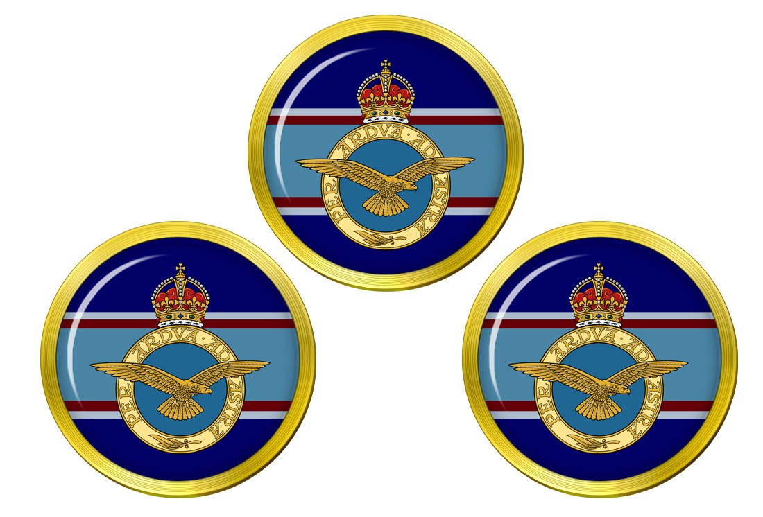 Royal Air Force King's Crown Golf Ball Markers