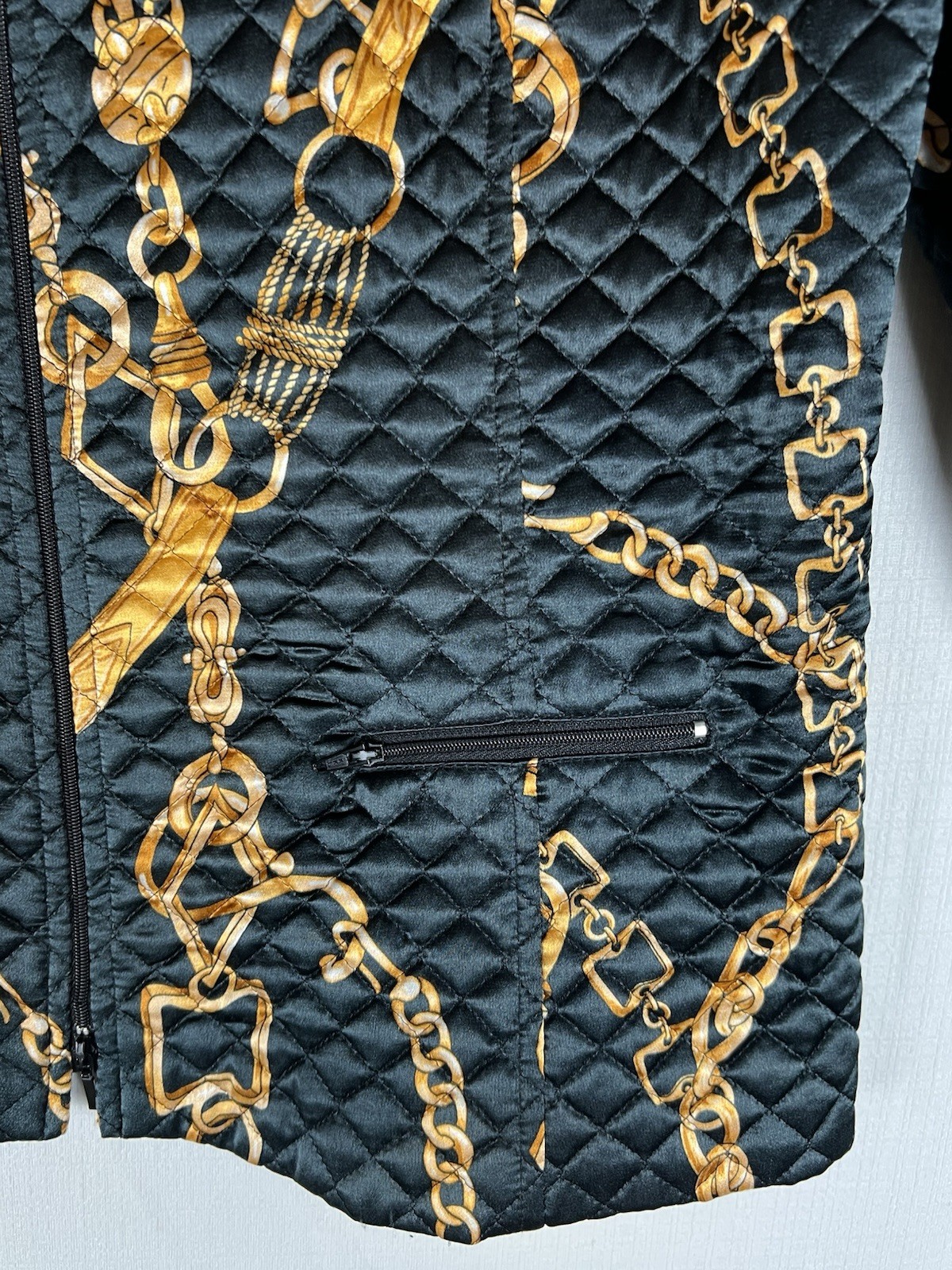 Joseph Ribkoff Elevate Your Style: Black Quilted … - image 3