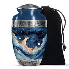 Cloud Dream Urns for Human Ashes Adult Female, Unique Urns 10 Inch 