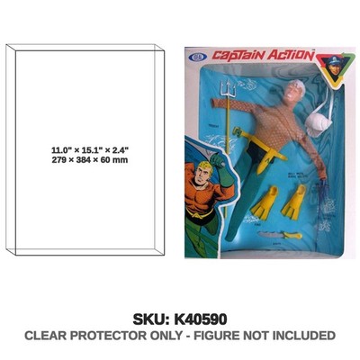 Protector For Hasbro Captain Action Accessory Box