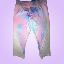 More Than Magic Girls XL 14/16 Pastel Tie Dye Capri Athletic Leggings