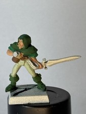 Citadel Wood Elf Champion Metal OOP Warhammer Fantasy Games Workshop