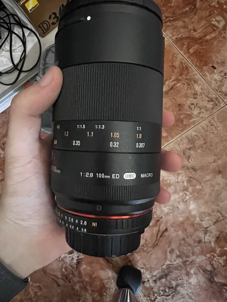 Objetivo Samyang 100mm f/2.8 macro