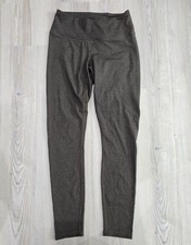 prAna Leggings Heathered Green Midrise Ankle Size Small