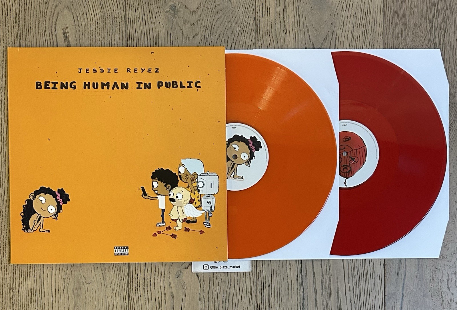 Jessie Reyez Being Human In Public Kiddo color vinyl 2xLP record Rare OOP