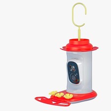 VicoHome N008 Bird Feeder with Camera - Solar Powered Outdoor Birdhouse Cam with