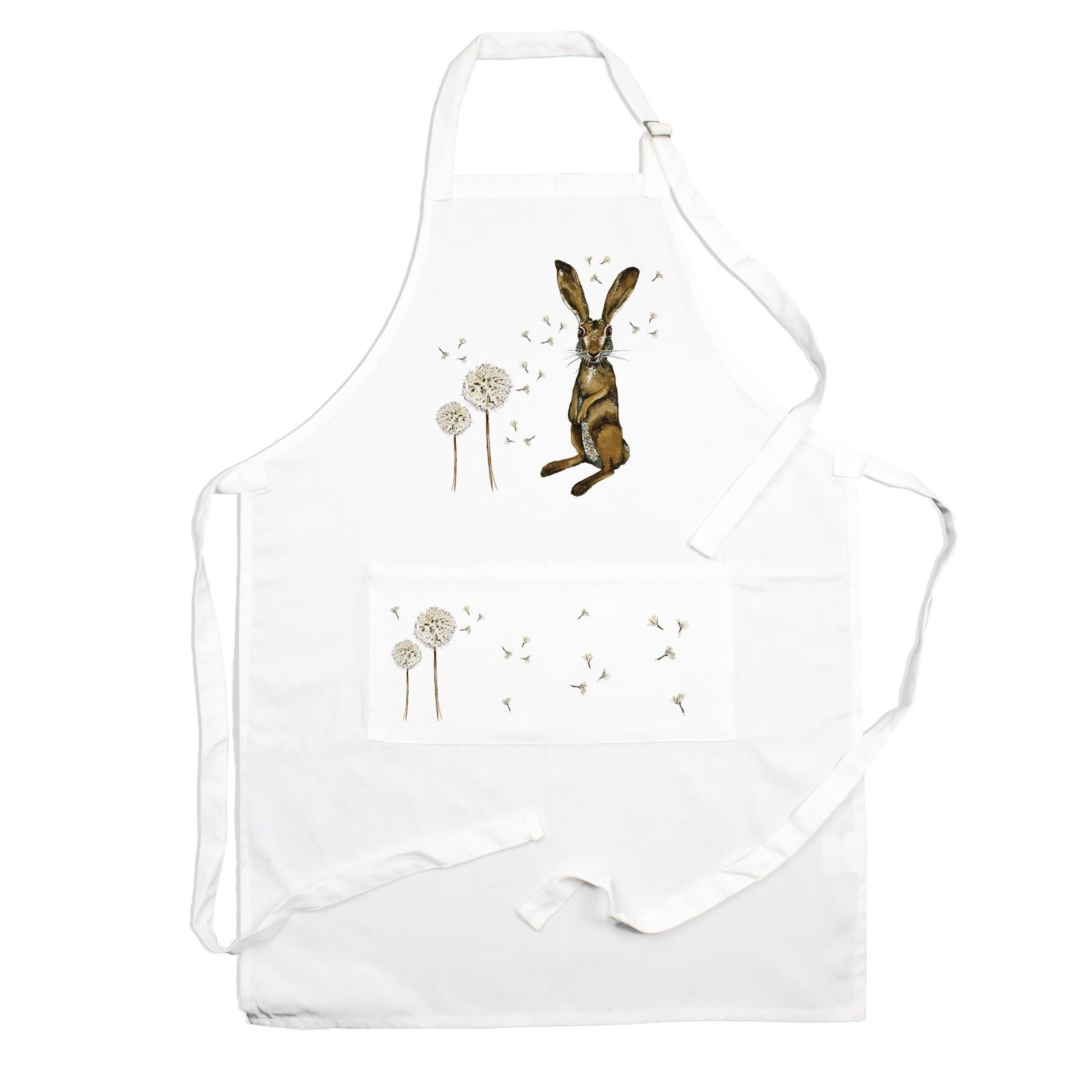 Hares Kitchen Apron - Dandelion Print Cooking & Baking Gift/Present