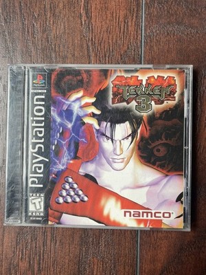 Tekken 3 Black Label (Sony PlayStation 1, 1998, PS1) Complete CIB w/ manual 