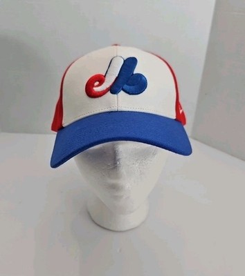 Montreal Expos Nike Cooperstown Collection Heritage86 Adjustable Hat Mens NWT