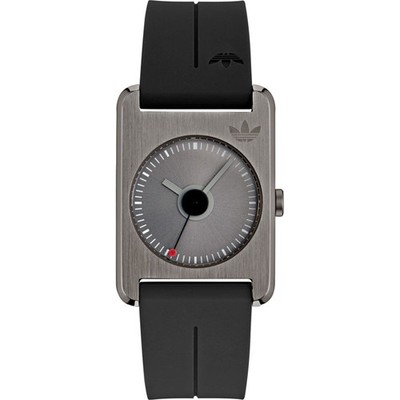 Adidas Uhr Retro Pop One AOST23563 Silikon Schwarz