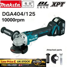 Makita 18V 125mm DGA404 Brushless Lithium Electric Angle Grinder Rechargeable UK