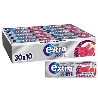 Wrigley's EXTRA  Professional White Himbeere & Granatapfel ( 30x10 Dragees)