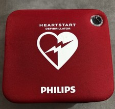 Philips HeartStart HS1 Onsite Defibrillator AED with 1 Battery and Case