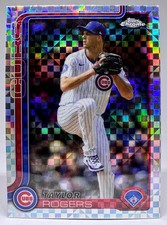 2025 Topps Chrome Update X-Fractor Refractor 1-200 You Pick Card Complete A Set