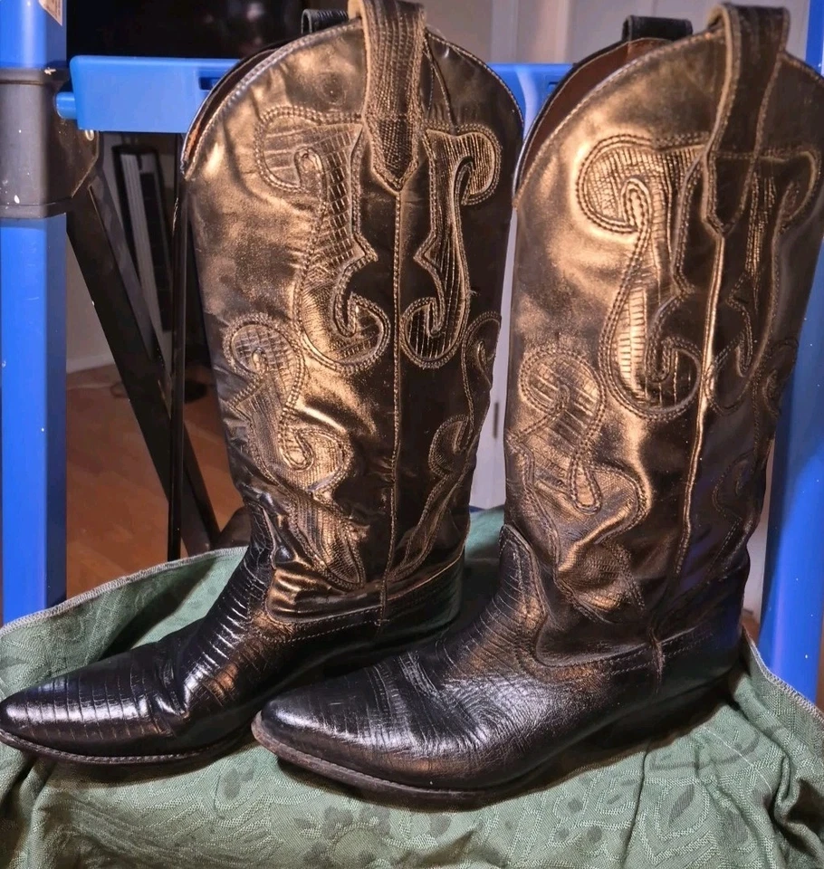 Botas negras Nine-West para mujer 8,5 Foto 2 de 4