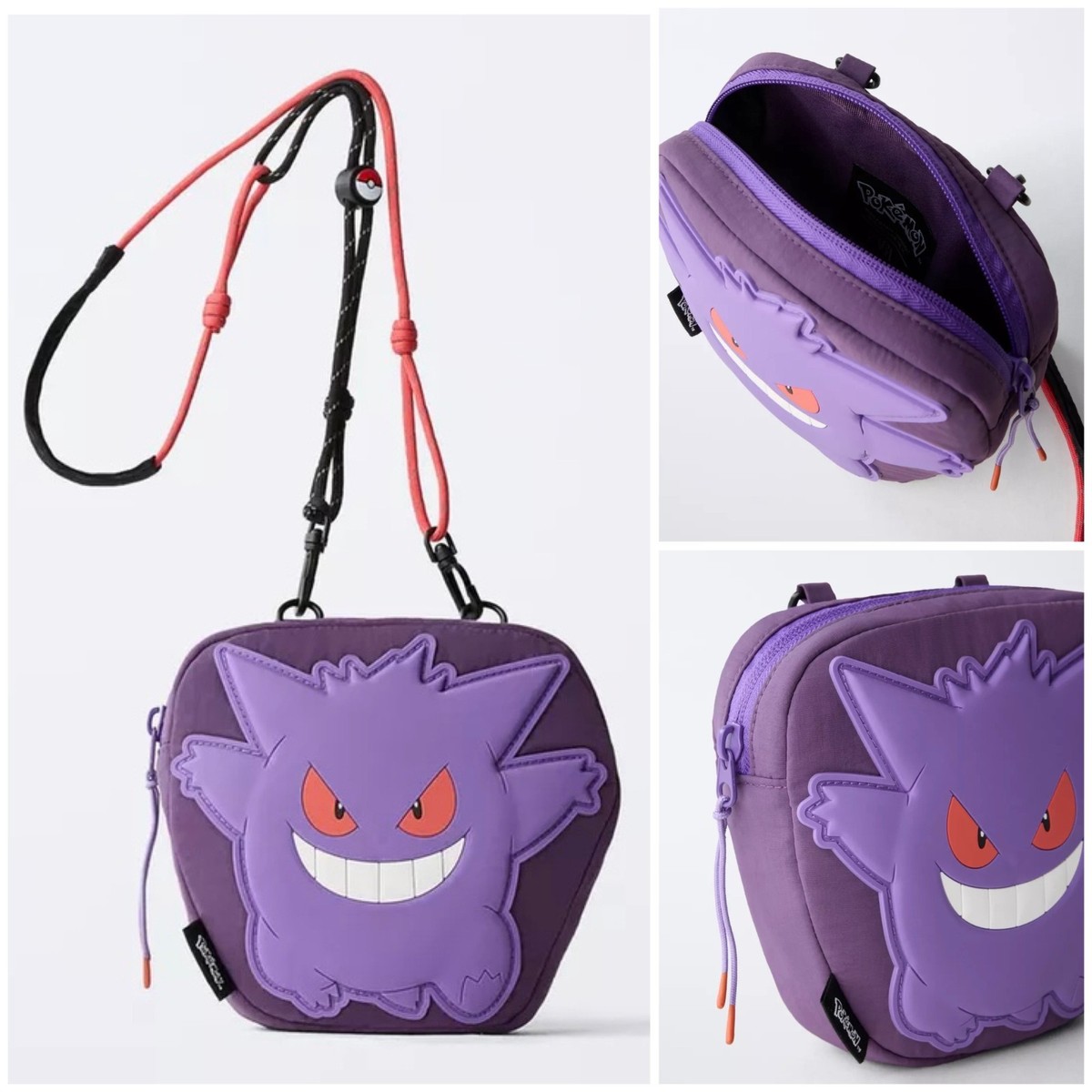 Gengar Pokemon Crossbody Bag ZARA | eBay