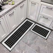 Kitchen Floor Mat Long Non-Slip Oil-Proof Waterproof Washable Runner
