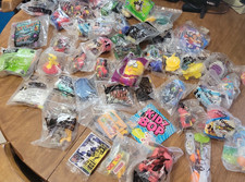 Huge Lot Happy Kids Meal Toys McDonalds DQ Sonic sealed etc.. Some vintage