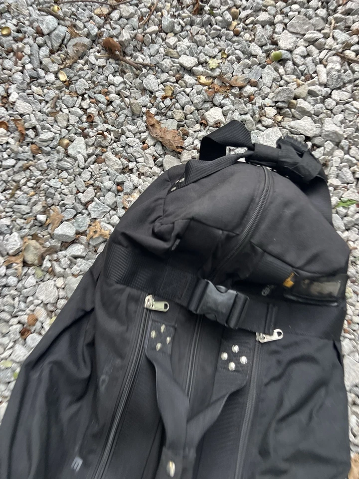 Bolsa de golf de viaje Club Glove MINI BOLSA ROLLING DUFFLE II ruedas bolsa negra Foto 2 de 4