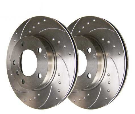 Disques de frein 286x22mm pour éliminer les vibrations au freinage sur E46