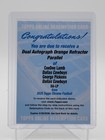 2025 Topps Chrome CeeDee Lamb/George Pickens Dual Autographs (RAW)