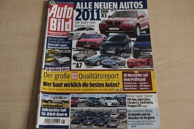 2) Auto Bild 28/2010 - BMW X1 xDrive 18d mit 143PS - Citroen C3 HDI 90 FAP 99g T