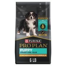 Purina Pro Plan High Protein Dry Puppy Food, Chicken and 6 Pound (Pack of 1) 4.81 per pound