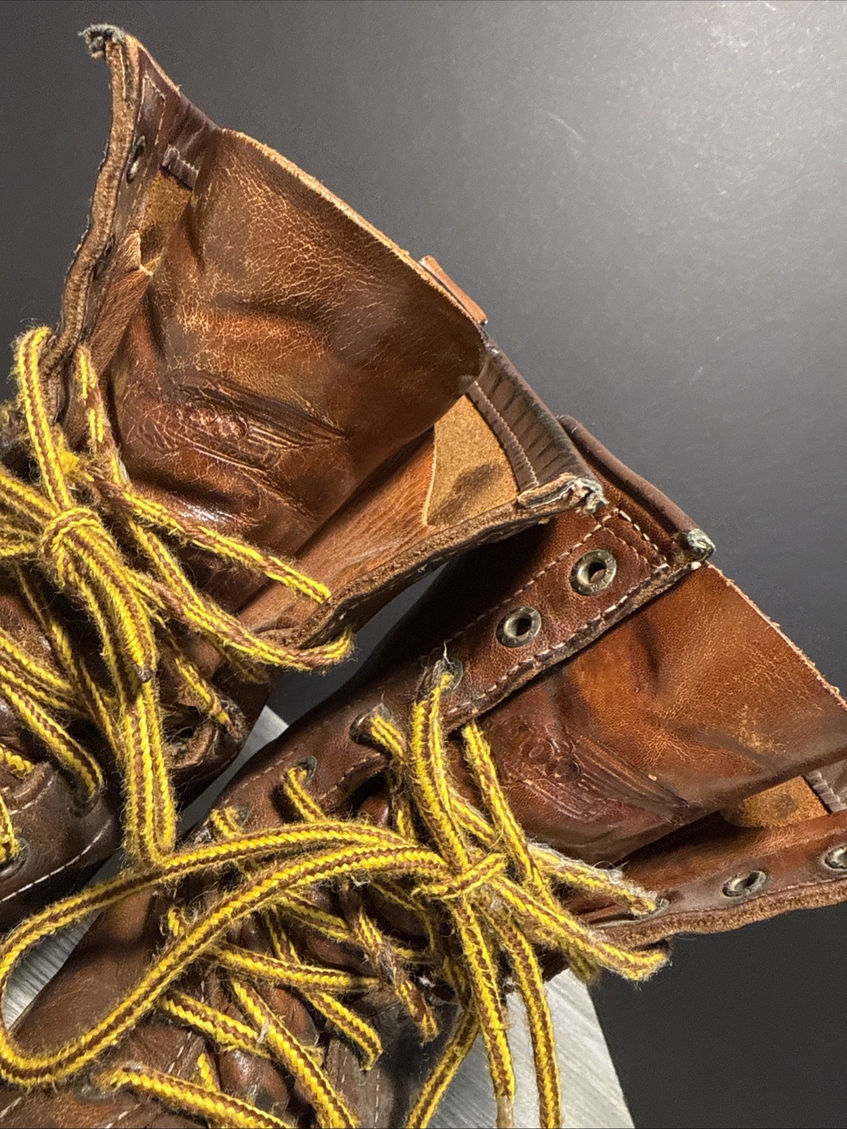 Red Wing Shoes extremely rare model 1906  eight inch leather boot size 12 image 3
