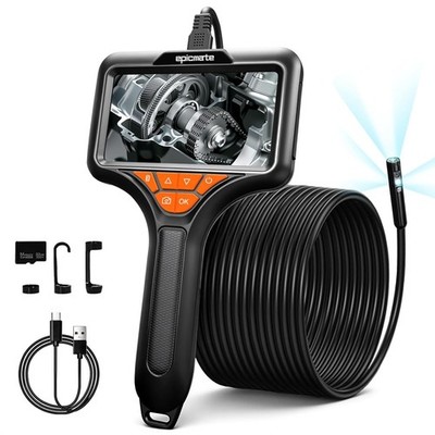 Epicmate Triple Lens Endoscope Camera with Light- 5'' 1080P HD *NEW Damaged Box*