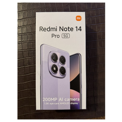 Xiaomi Redmi Note 14 Pro 5G 256GB Lila Android ohne Simlock AMOLED OVP