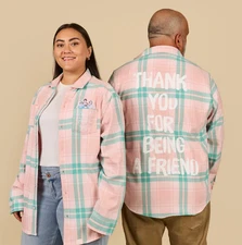 Golden Girls 40 Year anniversary  Cakeworthy  FLANNEL, XL, NEW, FASHION