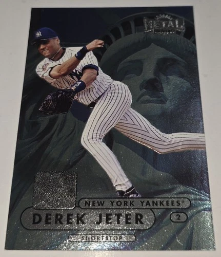 1998 Metal Universe Derek Jeter #199 NY Yankees
