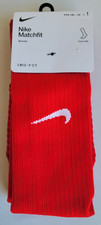 Unisex size XS Youth 13C-3Y Red Nike Matchfit Knee-High Soccer Sock CV1956-657