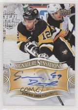 2018-19 Upper Deck Signature Sensations Dominik Simon #SS-SI Auto 0vk4