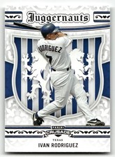 2024 Panini Crusade #25 Ivan Rodriguez Juggernauts