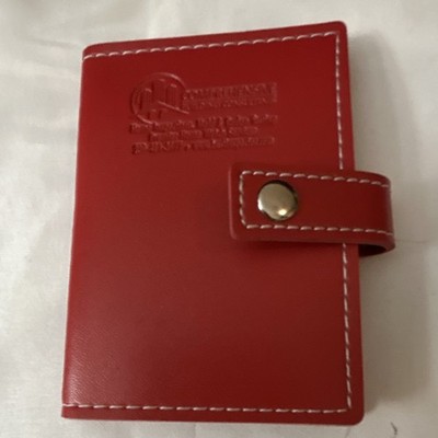 WNF Red Women s Organizer Day Planner with Snap Strap Closure