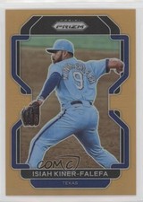 2022 Panini Prizm Tier III Neon Orange Prizm 70/100 Isiah Kiner-Falefa #251 3gb
