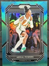 2023 Panini Prizm WNBA Basketball #15 Aerial Powers Teal Prizm Variation #07/49