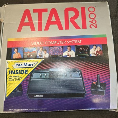 Atari 2600CX  1983   Darth Vader Edition  Console With Pac-Man Game 