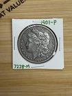 1901-P Morgan Dollar - Uncertified, Circulated-90% Silver - EF/AU - [#7228-M]